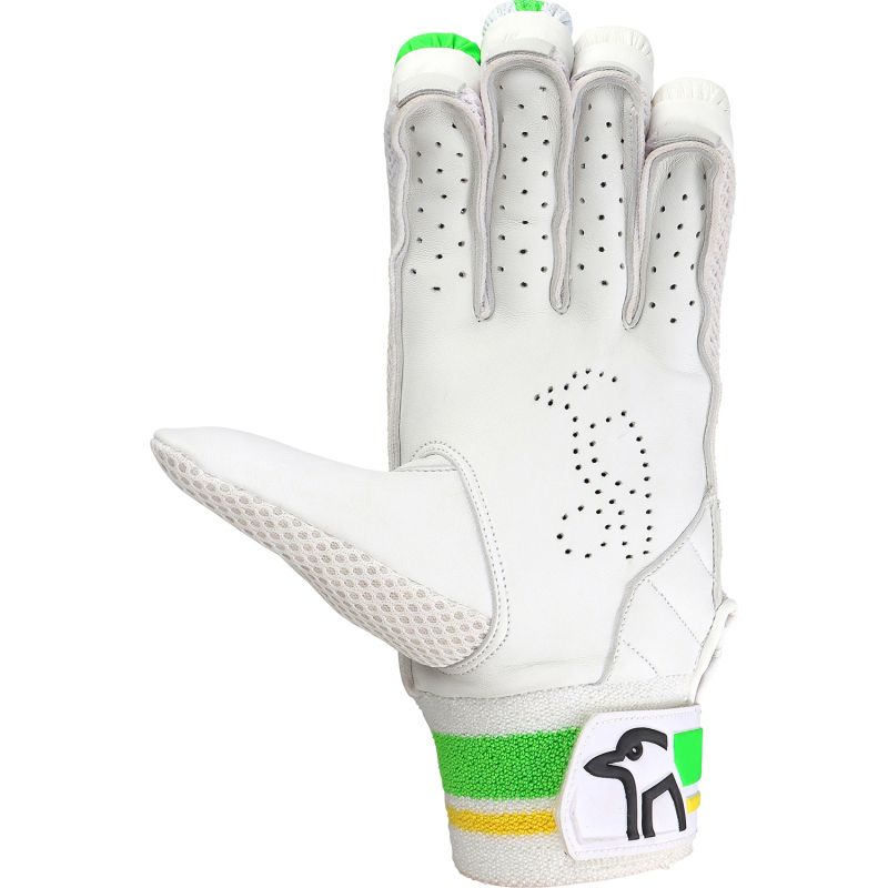 Kookaburra Kahuna Pro 1.0 Adult Cricket Batting Gloves - Premium Leather Sports Gloves for Men & Women - Perfect for Cricket Training & Matches