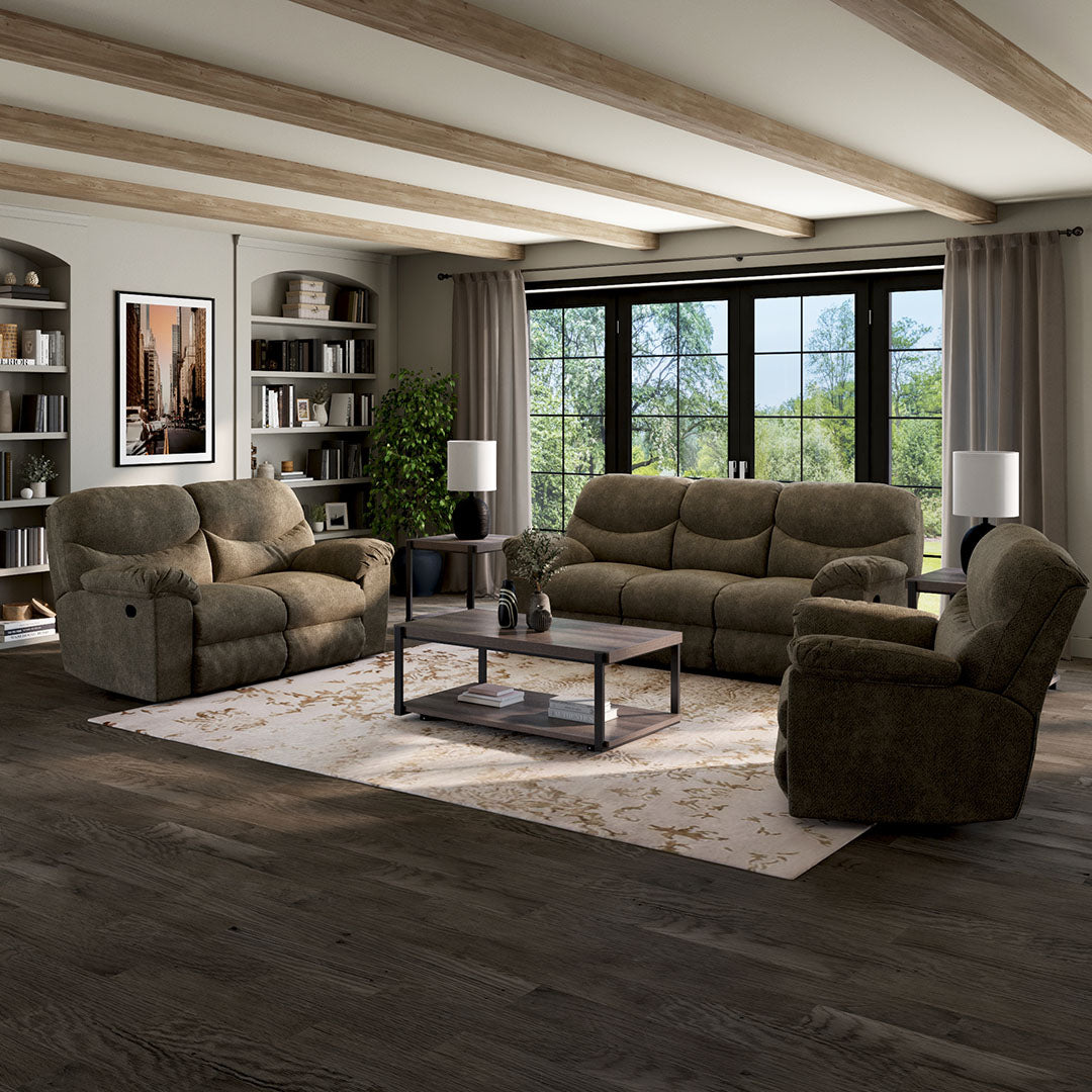 Alphons Recliner - Premium Comfort Reclining Chair for Living Room, Home Theater & Office | Ergonomic Design with Lumbar Support | Modern PU Leather Lounge Chair for Relaxation & Entertainment