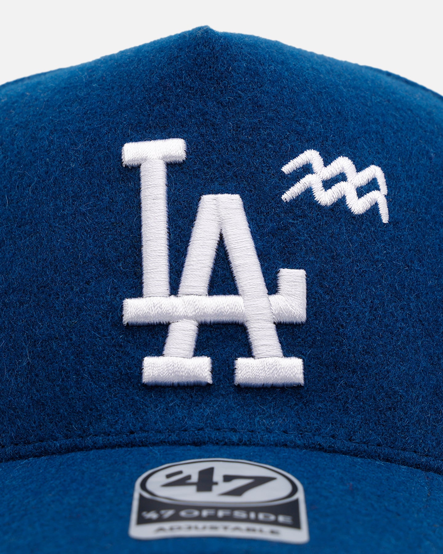 47 Brand Los Angeles Dodgers 'Zodiac' Aquarius Snapback Hat - Navy Blue Adjustable Baseball Cap for Men & Women - Perfect for Baseball Games, Streetwear Fashion & Sports Fans