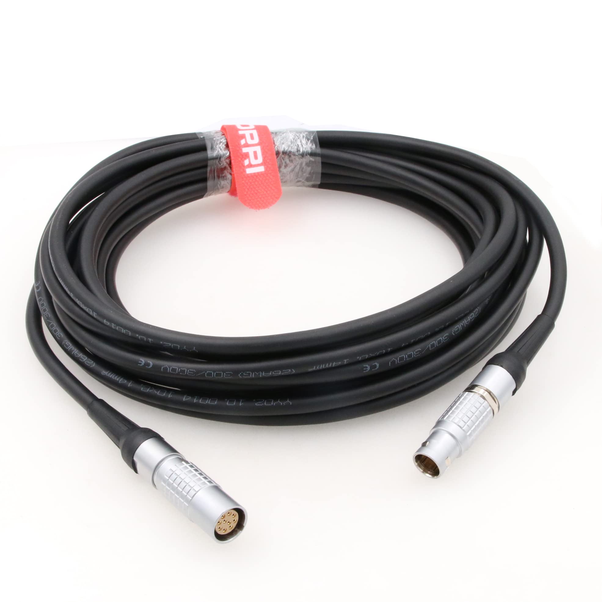 DRRI Preston Analog Microforce Zoom Control Extension Cable 25ft - Compatible with Camera Zoom Controllers for Remote Filmmaking - Perfect for Cinematography, Studio Production & Outdoor Shooting