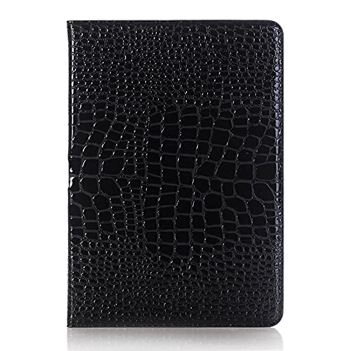 Premium Crocodile Pattern Leather Case for iPad Pro 12.9 (2018/2020), iPad Pro 11 (2018/2020/2021), iPad Air 4 10.9 (2020) & iPad Air 3 - Flip Stand with Card Holder, Shockproof Protective Cover for Work, Travel & Daily Use