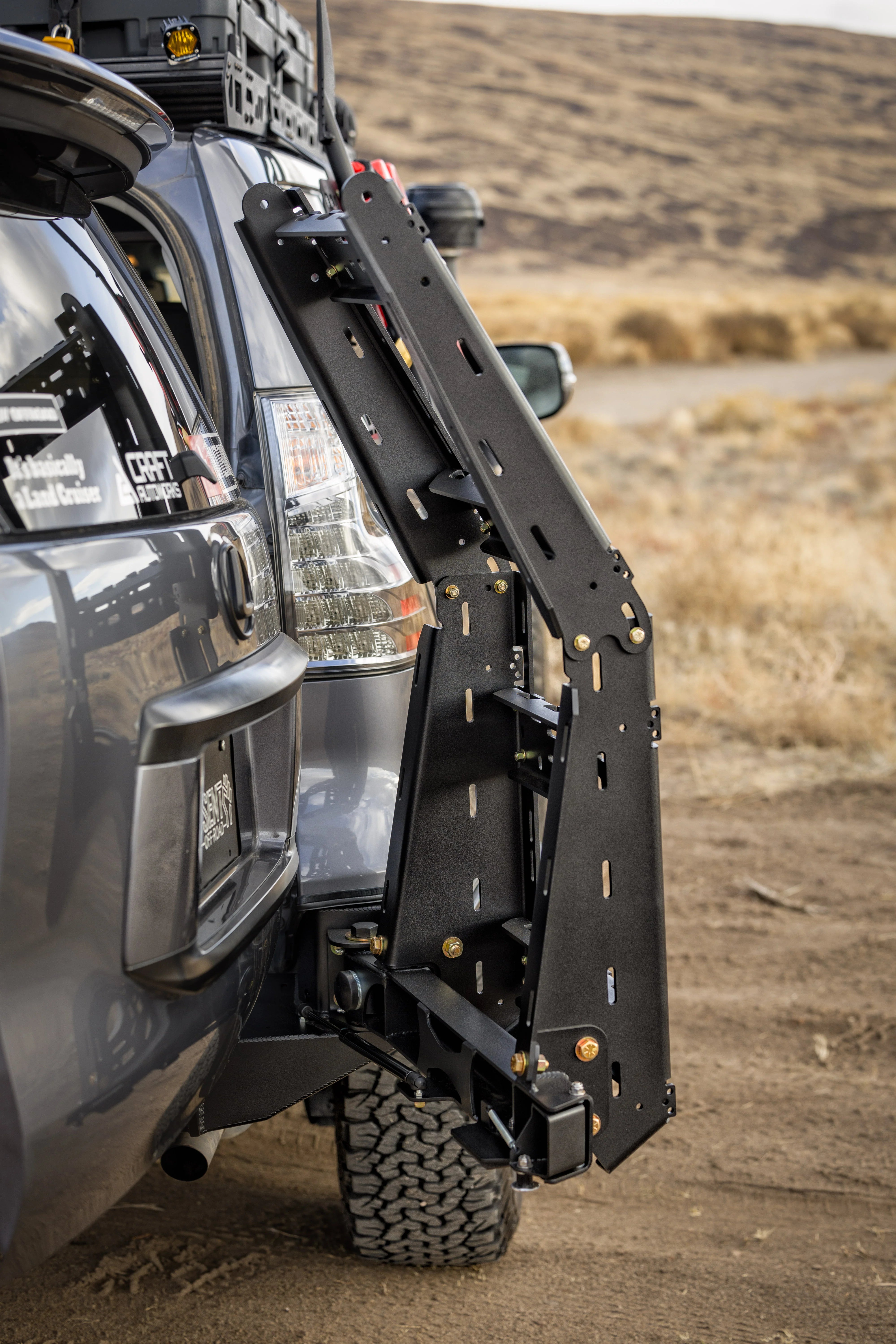 Dissent Off Road Modular Rear Bumper for 2010-2023 Lexus GX 460 | Heavy-Duty Off-Road Bumper with Winch Mount | Perfect for Overlanding & Rock Crawling Adventures