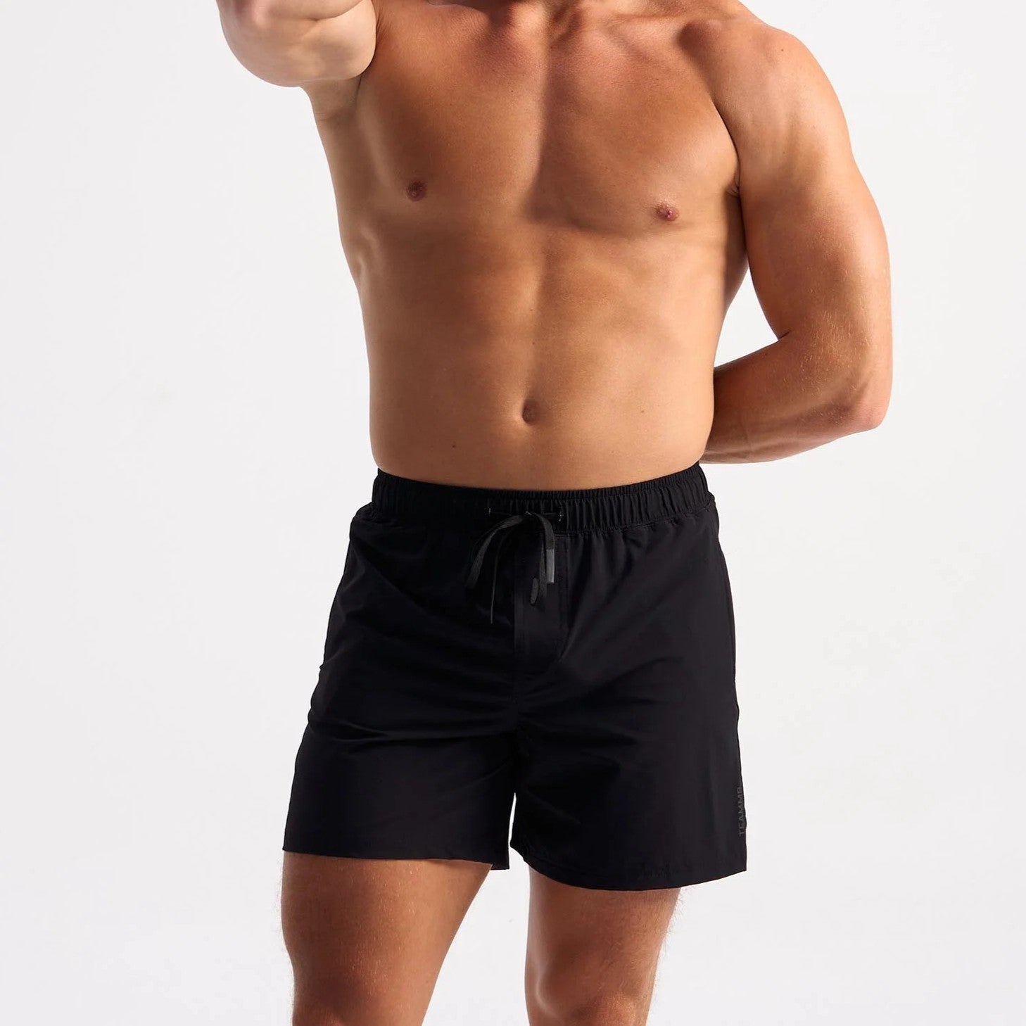 Teamm8 Bolt 5 Short Black - Men's Running Shorts with Pockets for Gym, Jogging & Outdoor Sports