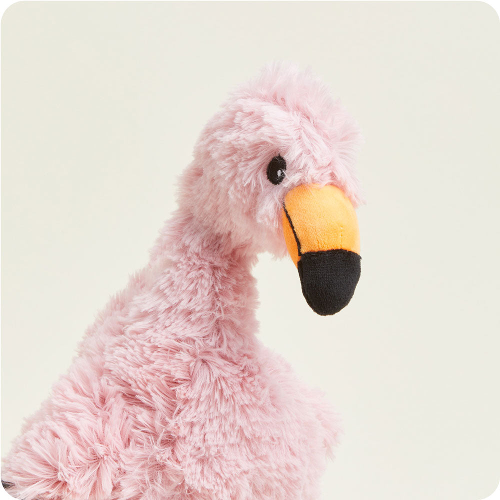 Flamingo Plush Warmies - Soft Microwaveable Heating Pad for Pain Relief & Comfort - Perfect for Kids, Adults, Cold Weather & Stress Relief