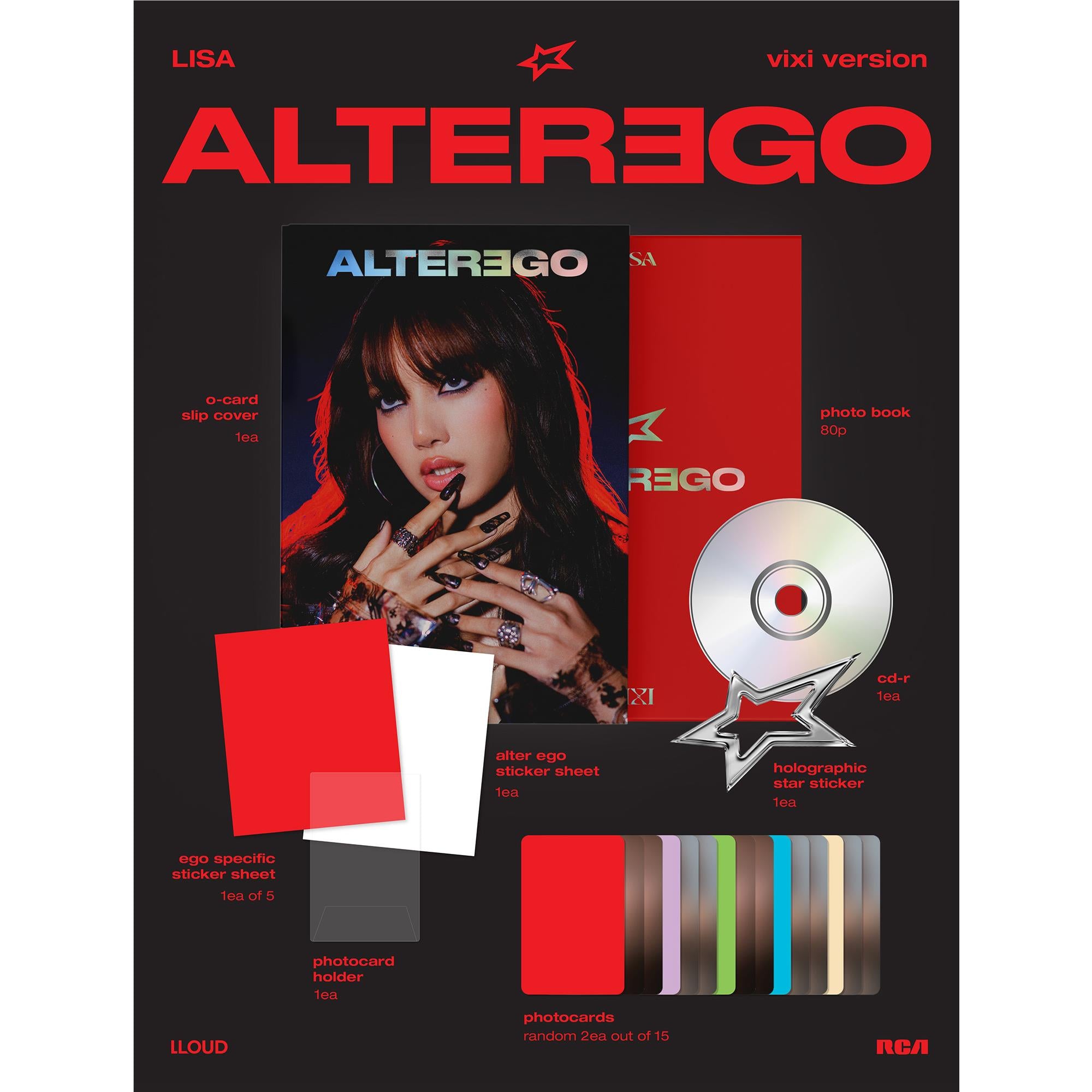 ALTER EGO (VIXI Photobook Version) - K-Pop Collectible Photo Book for Fans, Perfect for Display and Gifting