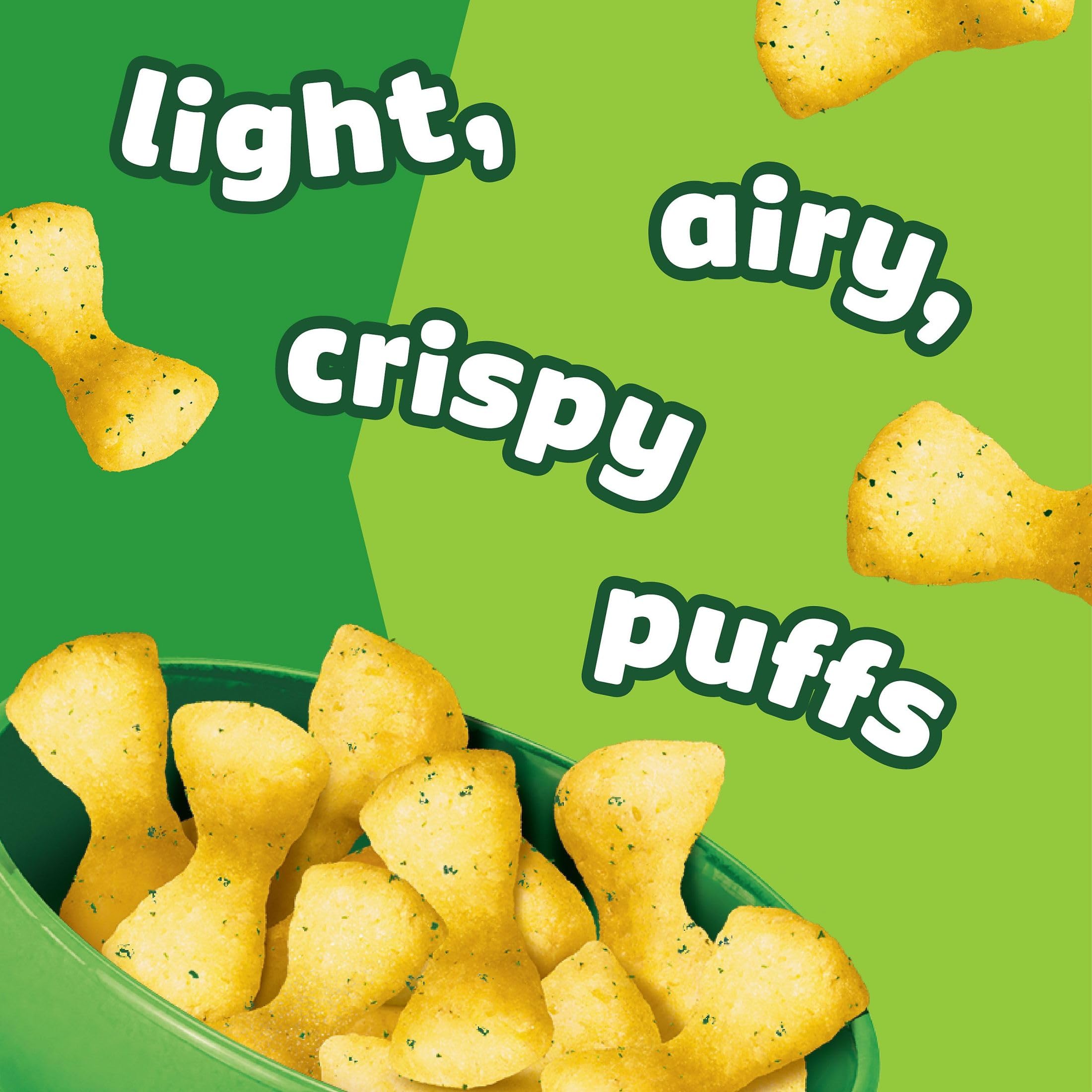 Pringles Mingles Puffed Snacks - Dill Pickle & Ranch Flavor - 6 Pack of Crunchy Salty Snacks for Parties, Road Trips & Movie Nights