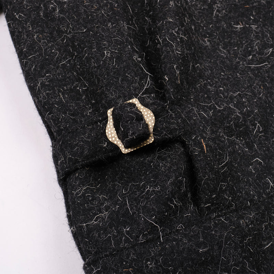 Freenote Alcorn Jacket - Premium Black Kemp Wool Jacket for Men | Stylish & Warm Outerwear for Fall & Winter | Perfect for Casual Outings & Outdoor Adventures