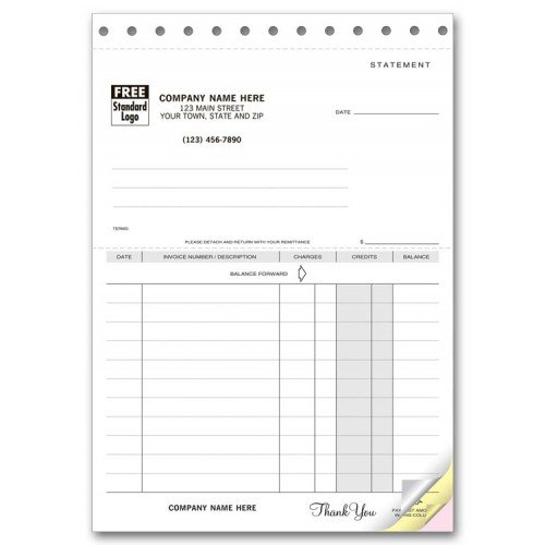 Carbonless Business Forms - 2-Part & 3-Part NCR Forms for Invoices, Receipts & Orders | Perfect for Small Business, Retail & Office Use