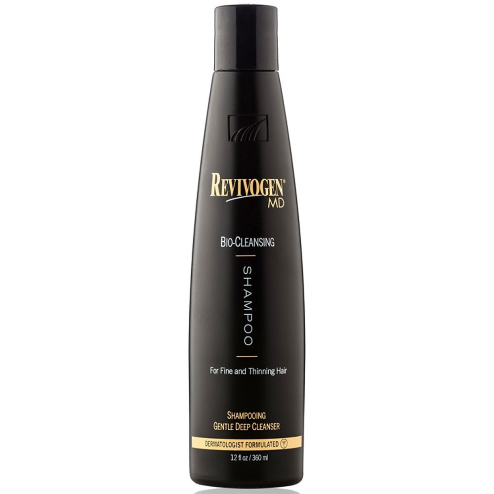 REVIVOGEN MD Bio Cleansing Shampoo for Hair Growth & Scalp Health - Gentle Daily Cleanser for Thinning Hair - Perfect for Men & Women Seeking Fuller, Healthier Hair - Ideal for Home & Salon Use