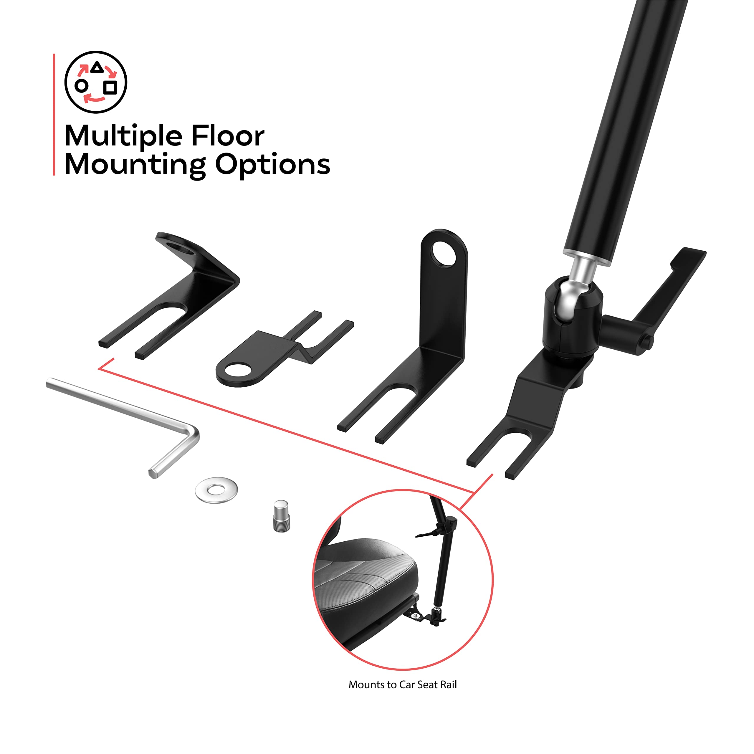 CTA Hands-Free Anti-Theft Tablet Mount for iPad Air 4 & iPad 7th/8th/9th Gen 10.2