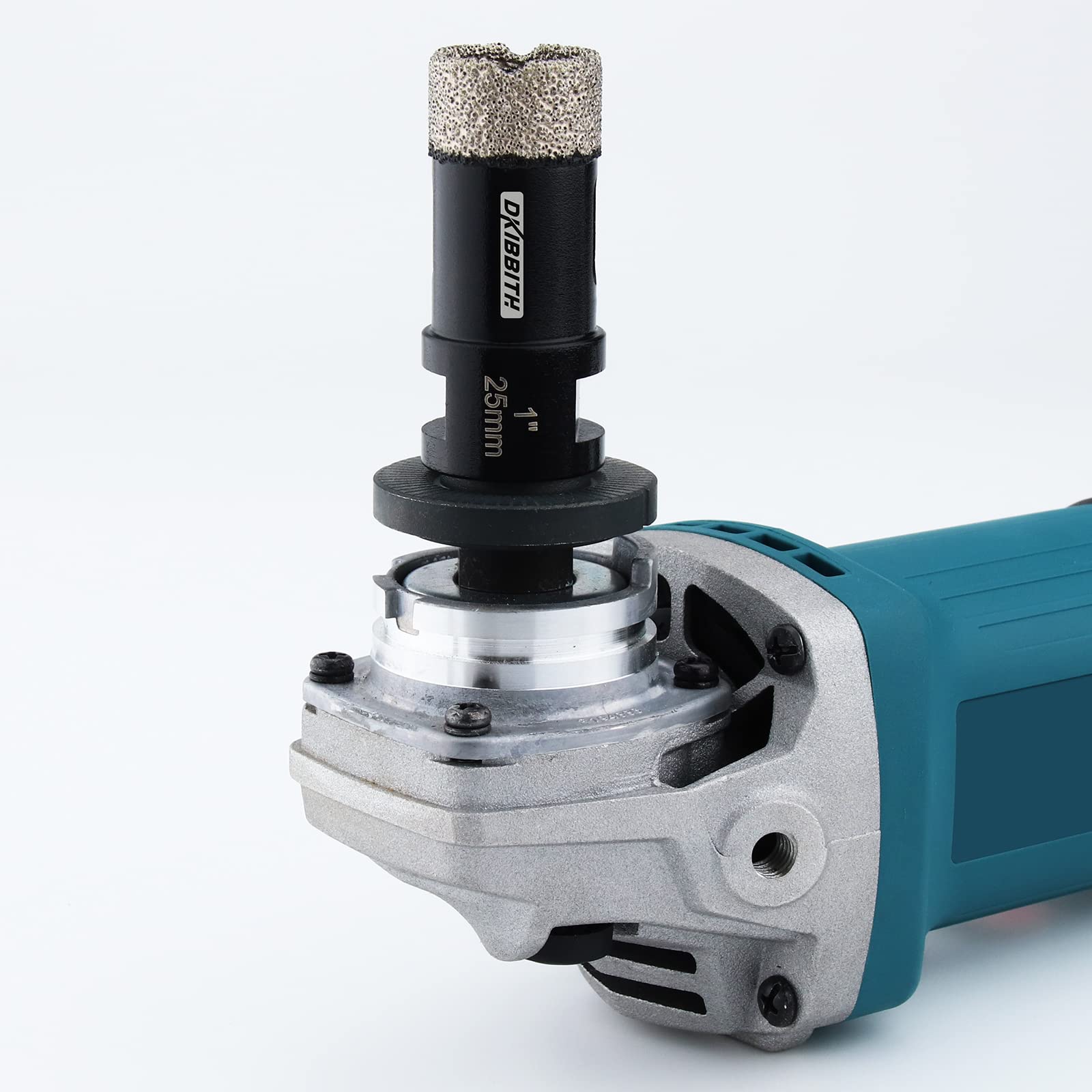 1 Inch Dry Diamond Core Drill Bits - 25mm Vacuum Brazed Hole Saw for Porcelain, Ceramic, Granite, Brick & Concrete - 5/8-11 Thread to 3/8