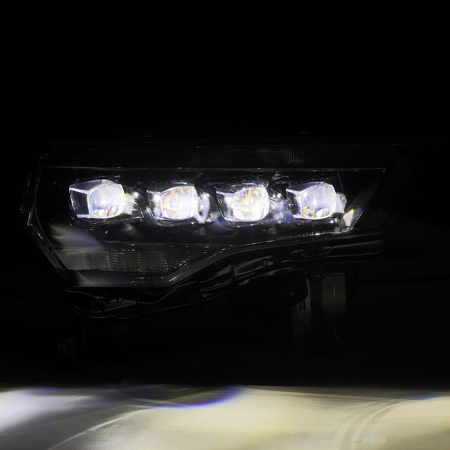 Toyota 4Runner MK II NOVA Series LED Projector Headlights (2014-2024) - Alpha Black - Upgrade Your Night Driving & Off-Road Adventure