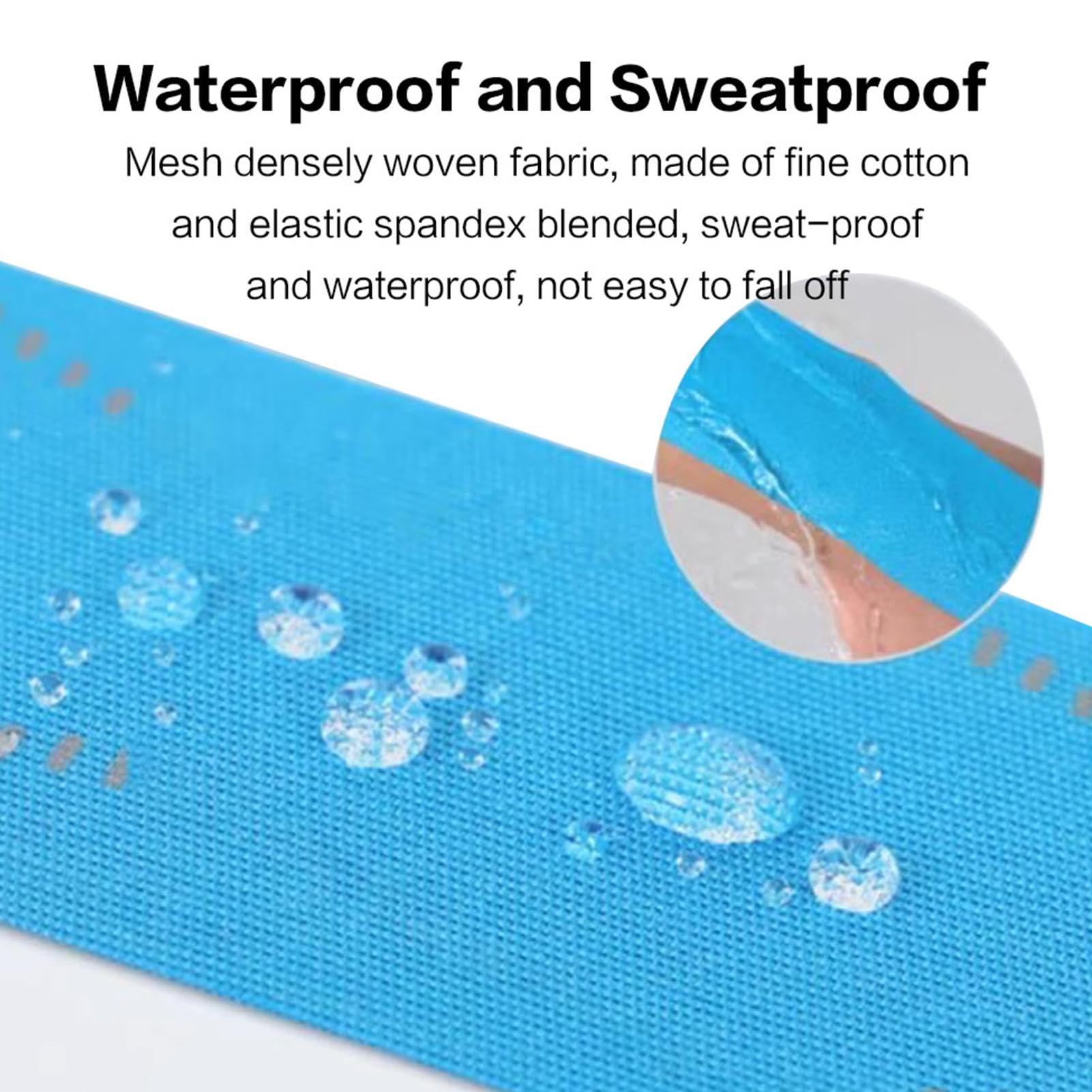 **Elastic Cotton Athletic Tape - Breathable & Flexible Sports Tape for Wrist, Ankle & Knee Support | Precut Strips for Easy Application | Ideal for Running, Gym Workouts & Injury Recovery**