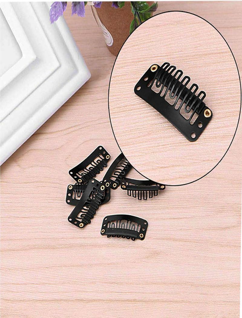 Premium SkyHair Australian Mirage Hair Patch Clips for Men - Natural-Looking Hair Thickening Solution (Pack of 4) - Perfect for Thinning Hair, Receding Hairlines & Everyday Styling