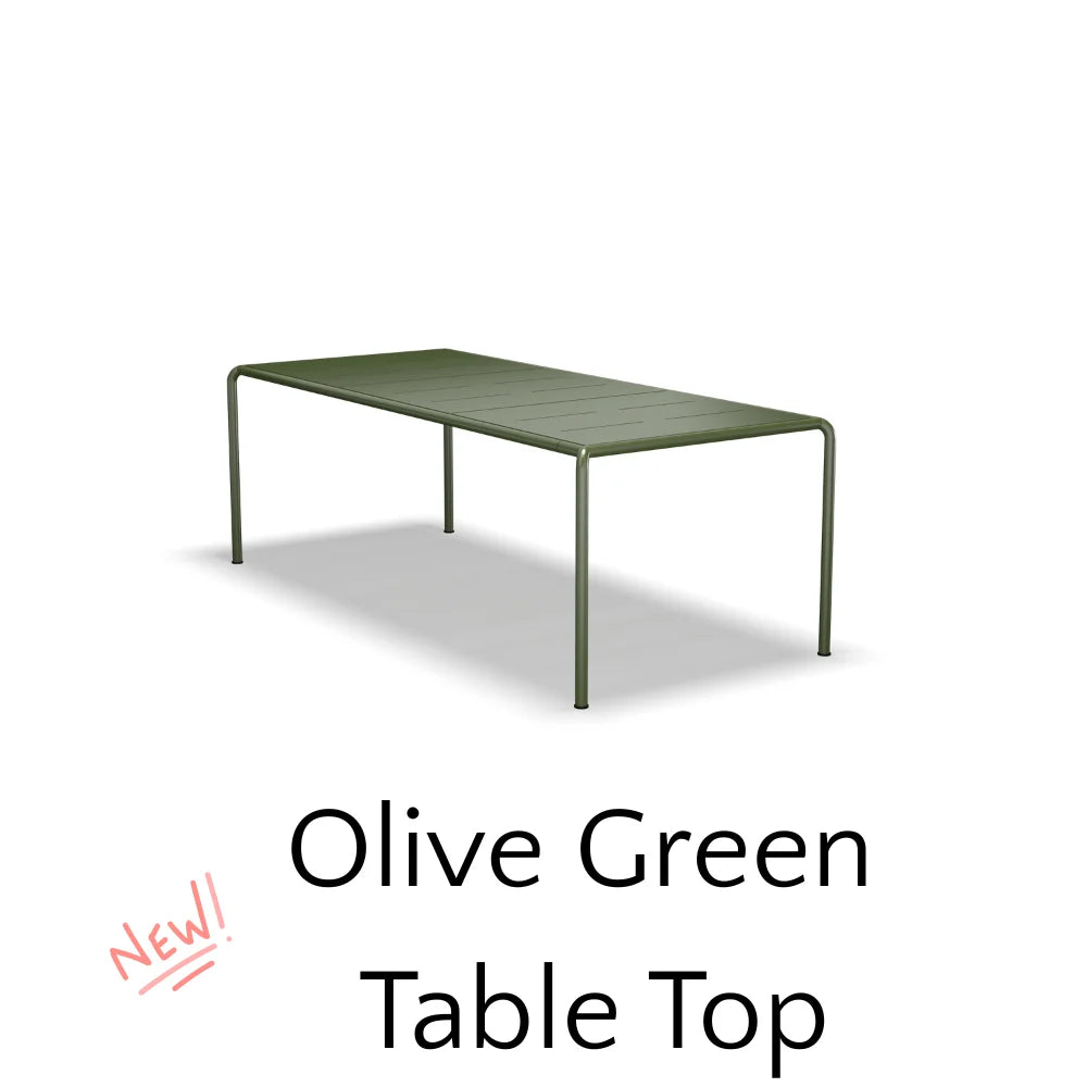 AVANTI Outdoor Dining Table - 88 Inch Weatherproof Patio Table for Backyard, Garden, and Poolside Entertaining | Durable & Stylish Aluminium Frame