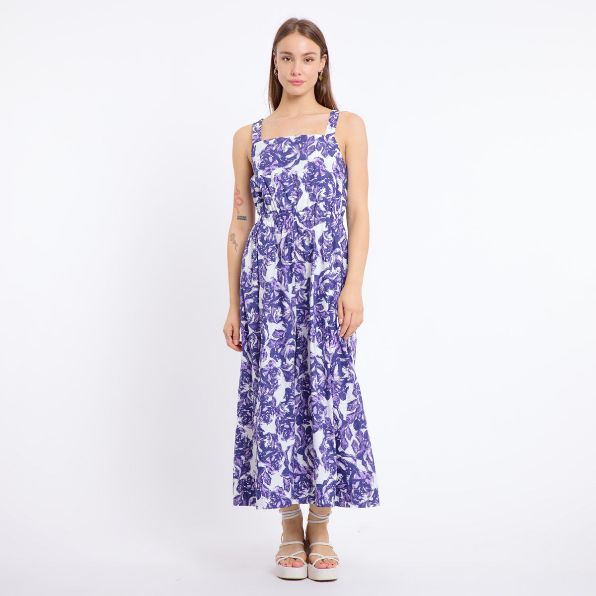 AIYA Women's Purple Jumpsuit - Stylish One Piece Romper for Casual Outings, Work, and Date Nights