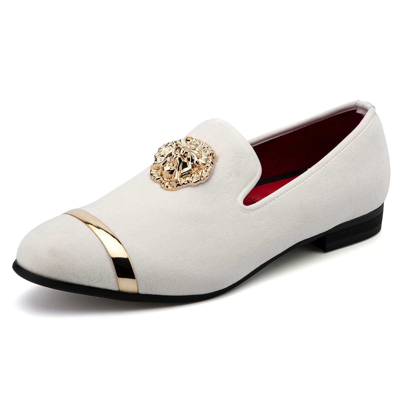 Meijiana Men's Classic Luxury Loafers - Premium Leather Dress Shoes for Wedding, Business & Formal Occasions