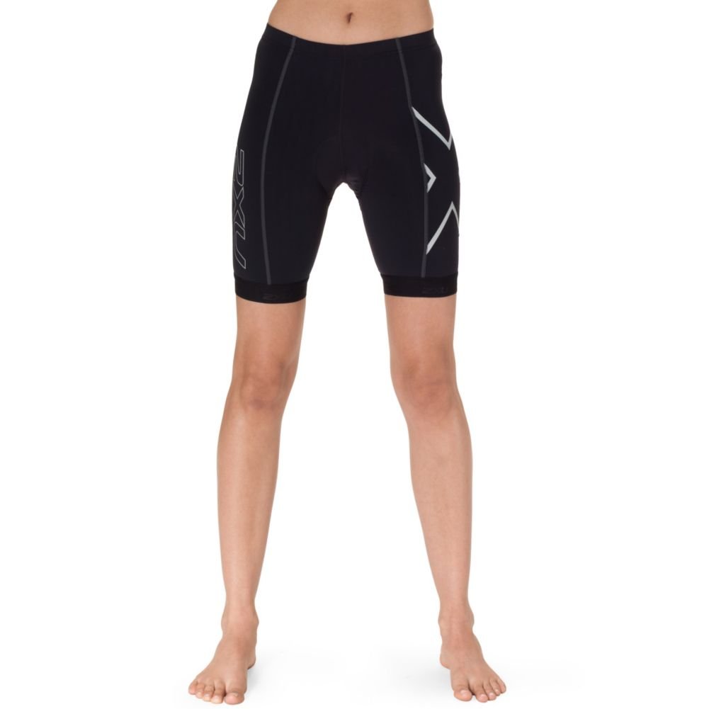 2XU Women's High-Performance Compression Cycling Shorts - Moisture-Wicking & Breathable Bike Shorts for Cycling, Spinning & Workouts - Perfect for Road Biking & Indoor Training
