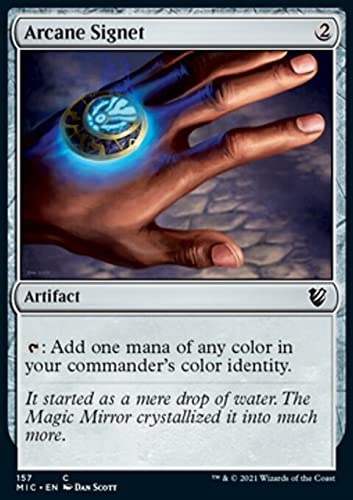 Magic: The Gathering Arcane Signet (157) - Innistrad: Midnight Hunt Commander Deck MTG Card - Perfect for Commander, EDH & Magic The Gathering Gameplay