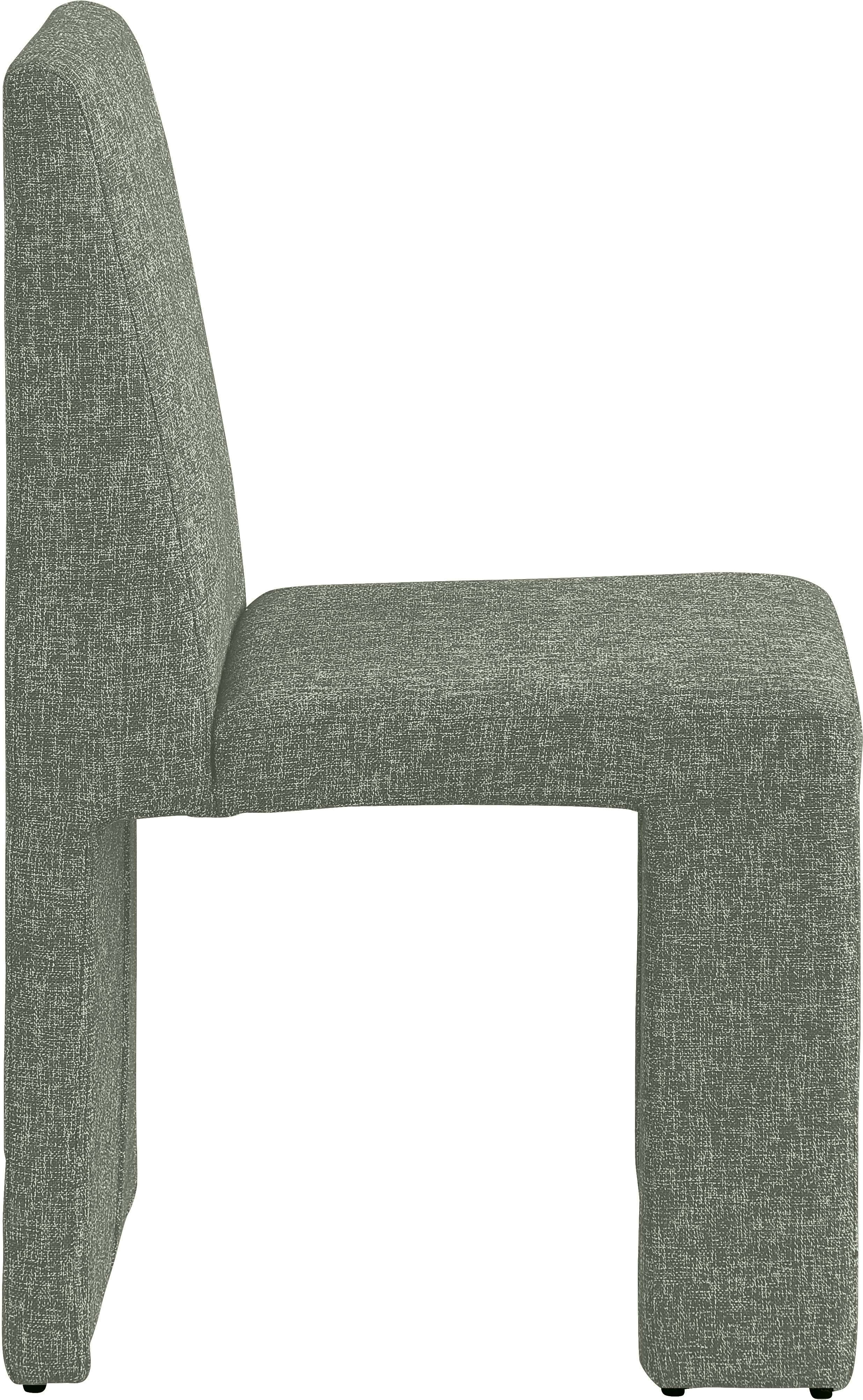 Benson Linen Textured Fabric Dining Chair - Modern Farmhouse Style Upholstered Seat for Kitchen, Dining Room & Home Decor | Comfortable & Durable