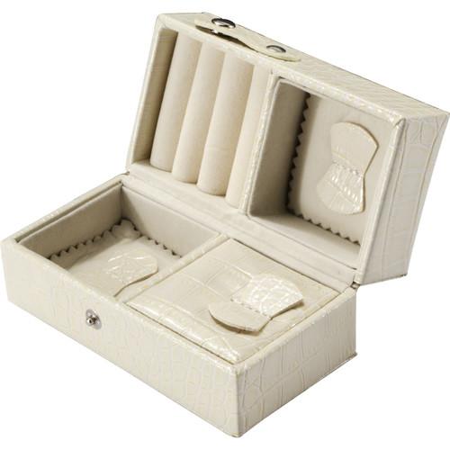 Barska BF12502 Cheri Bliss Jewelry Organizer Case JC 300 - Premium Jewelry Storage Box for Necklaces, Rings & Earrings - Perfect for Travel, Home & Gift Giving