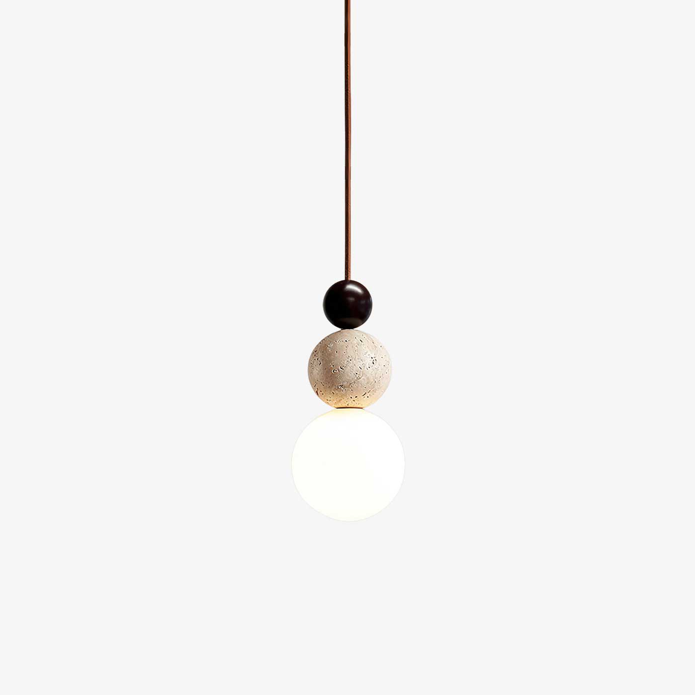 Elara Duo Pendant Lamp - Modern Hanging Light Fixture for Dining Room, Kitchen Island & Bedroom Decor - Adjustable LED Chandelier with Dimmable Lighting