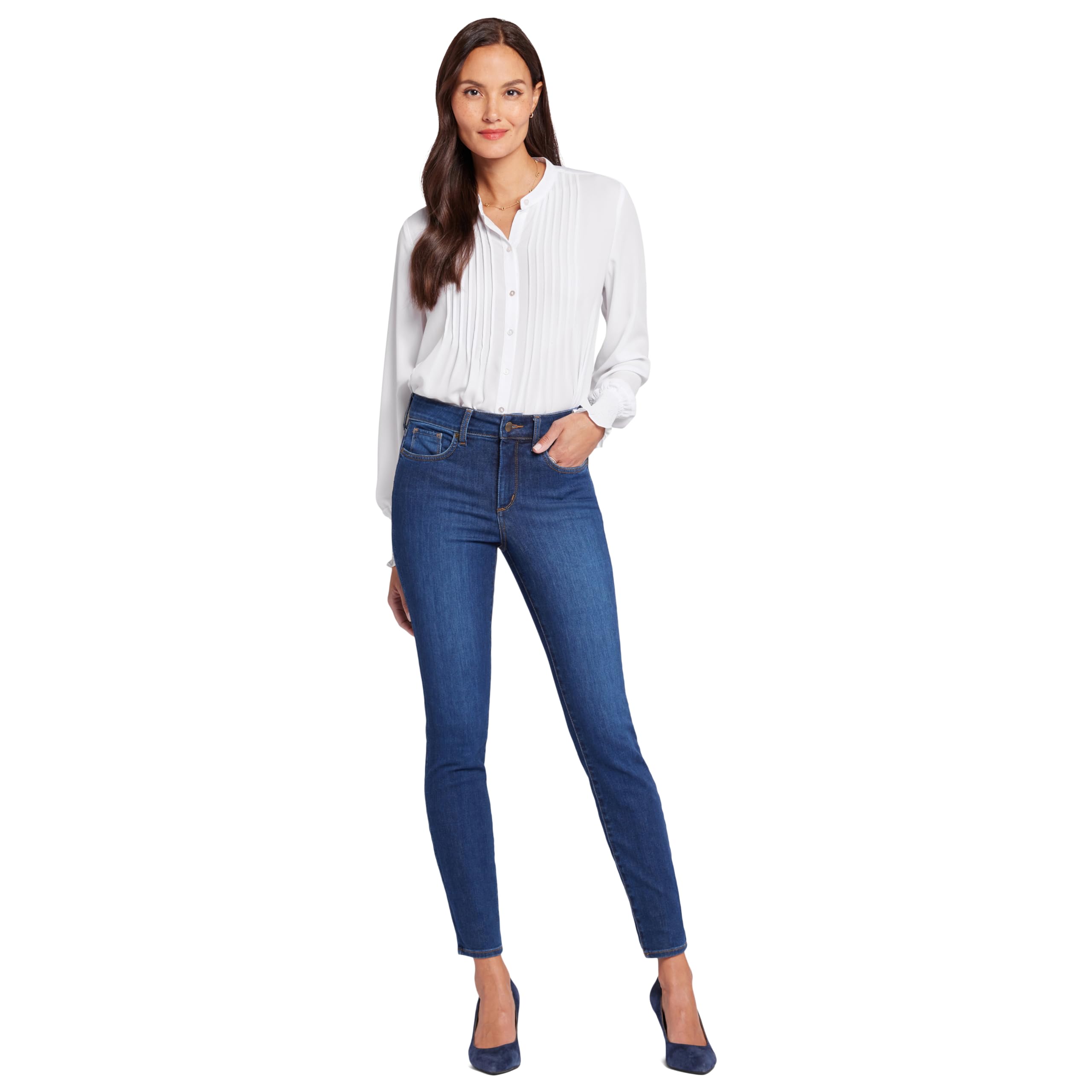 NYDJ Women's Ami Skinny Legging Jeans - High Waist Stretch Denim Pants for Work, Casual & Everyday Wear
