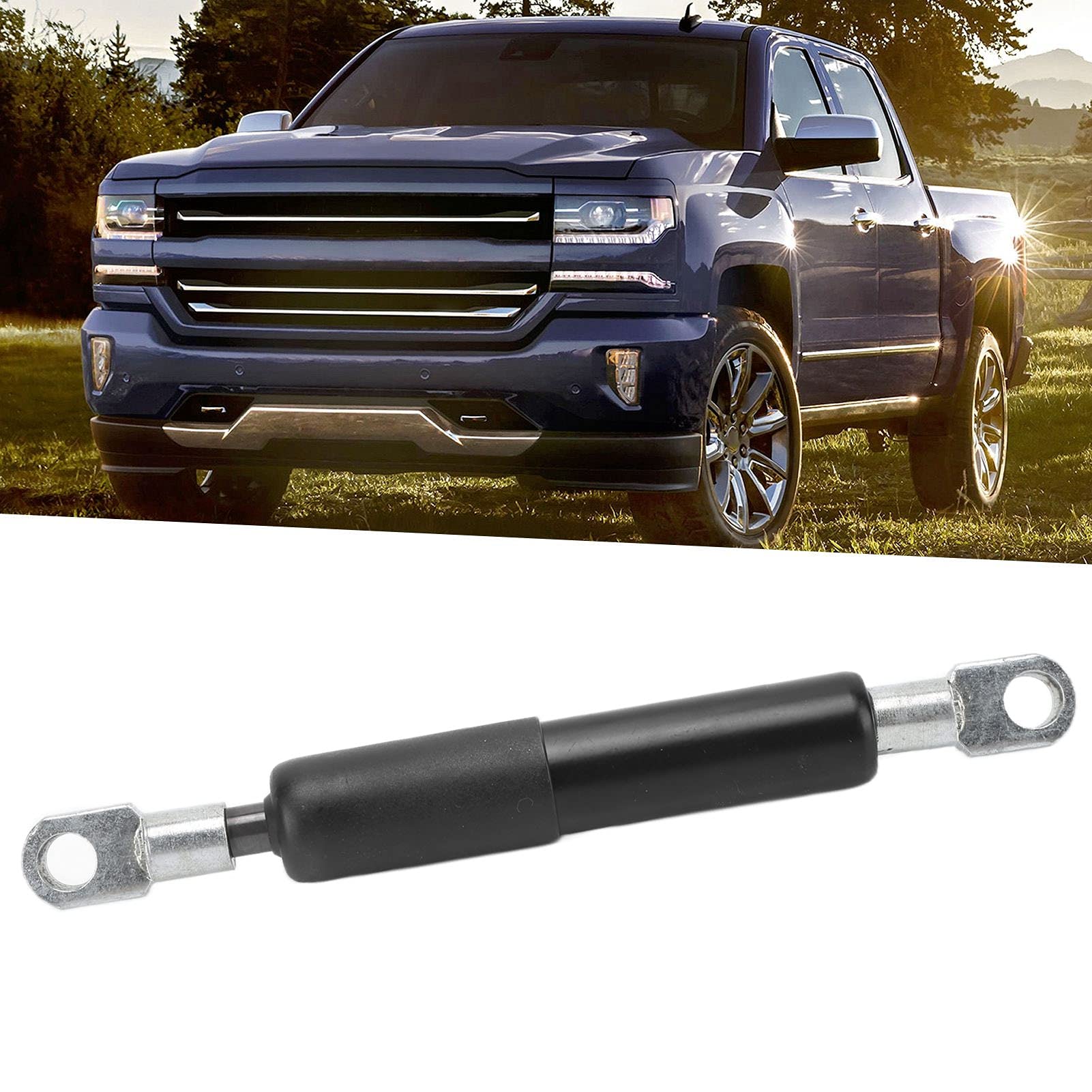 KIMISS Rear Tailgate Damper Slow Down Support Rod - Replacement for Toyota Hilux GUN125/GUN126 Revo 2015-2019 - Heavy Duty Tailgate Shock Strut for Smooth Opening & Closing - Perfect for Truck Accessories & Off-Road Adventures