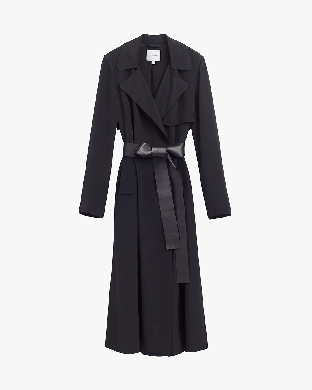 Luxury Women's Silk Classic Trench Coat - Elegant Waterproof Long Raincoat for Business & Formal Occasions | Perfect for Office Wear, Weddings & Special Events