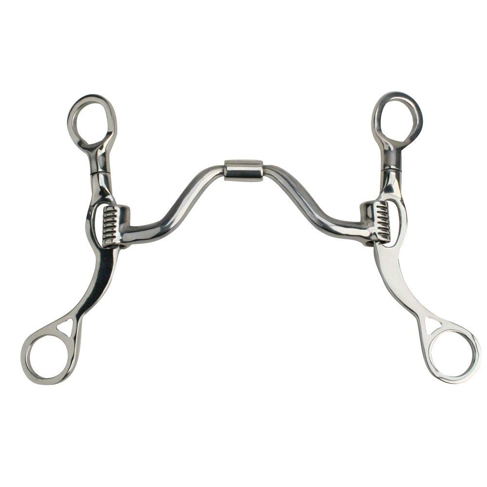 Myler Wide Port Mouth Piece Barrel Bit 5 Inch - Comfortable Horse Bit for Western & English Riding, Training & Show Jumping