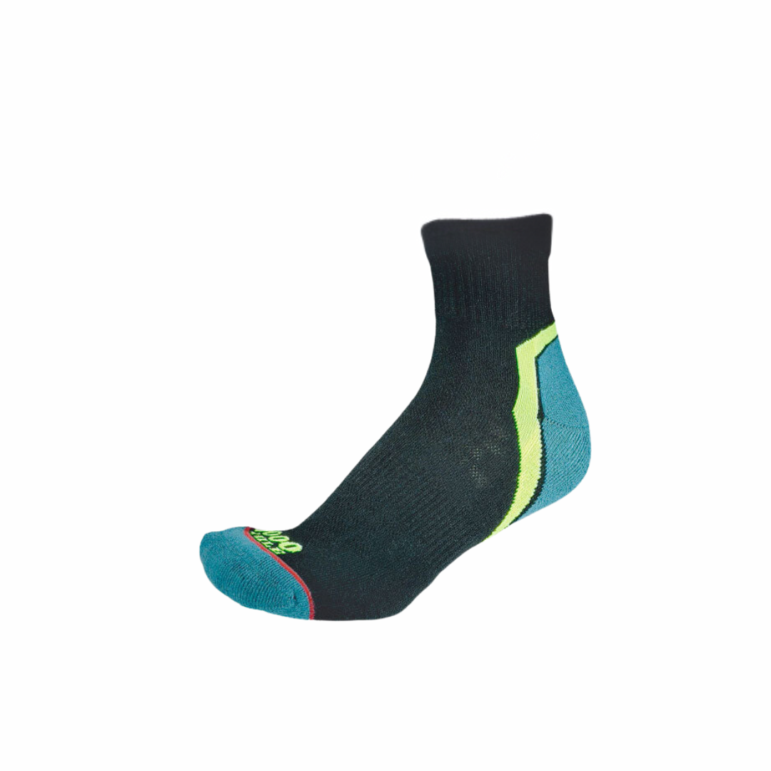 1000 Mile Men's Activ QTR Sock with Repreve Recycled Fiber (1478B) - Durable Performance Socks for Running, Hiking & Outdoor Activities