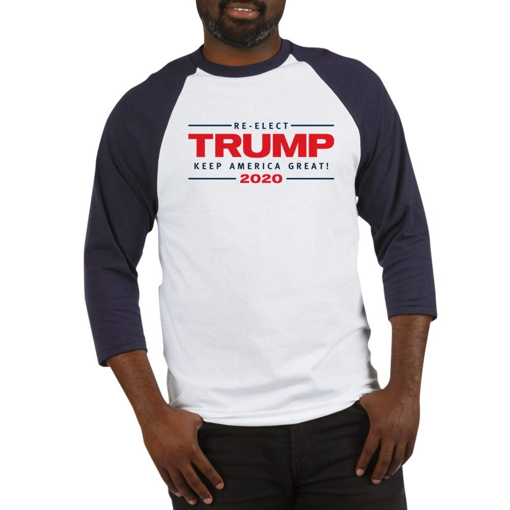 Trump 2020 Keep America Great Baseball Shirt - Patriotic Political Tee for Men & Women - Perfect for Campaign Rallies, Fourth of July & Conservative Events