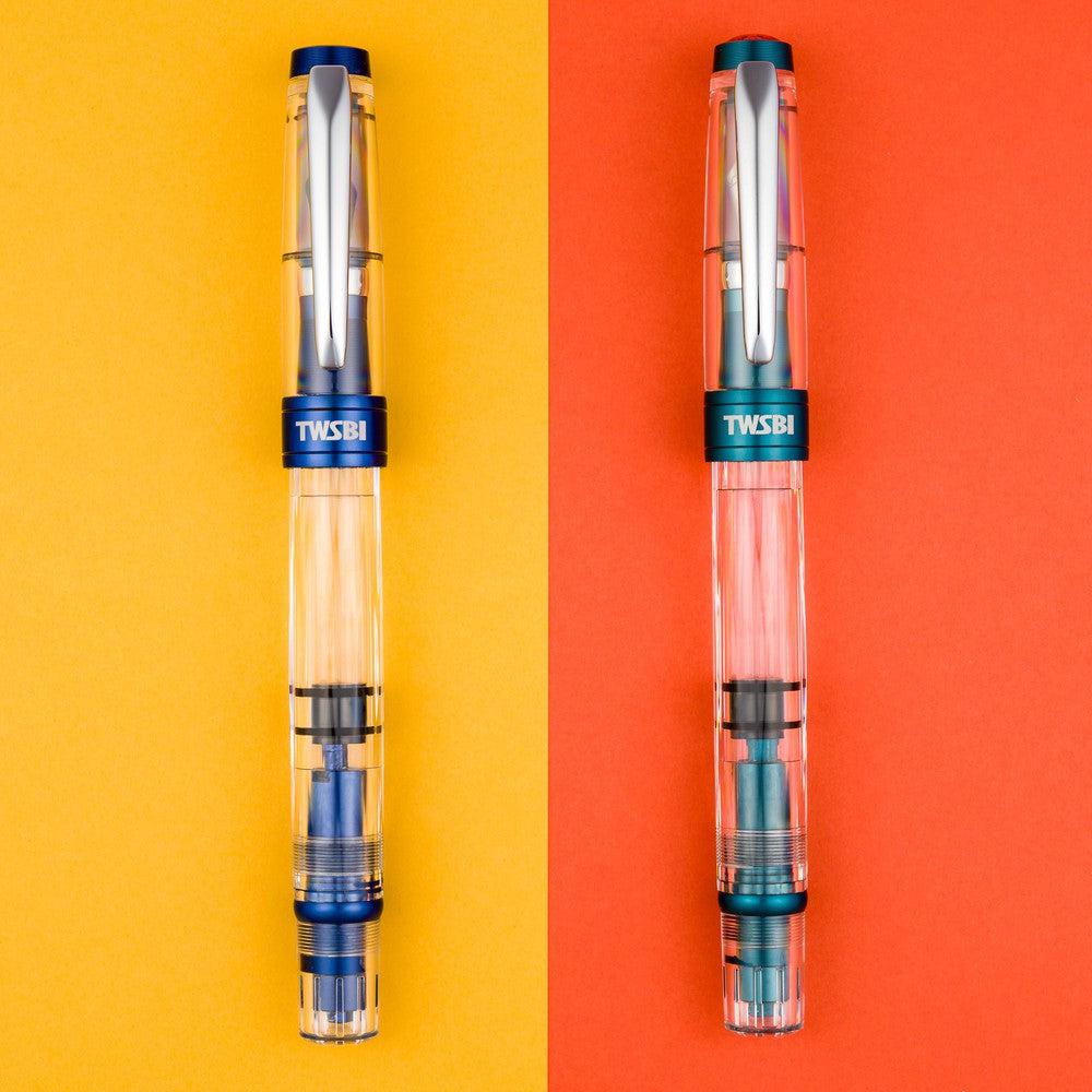 TWSBI Diamond 580ALR Prussian Blue Fountain Pen - Special Edition (2020) | Premium Writing Instrument for Calligraphy, Journaling & Office Use