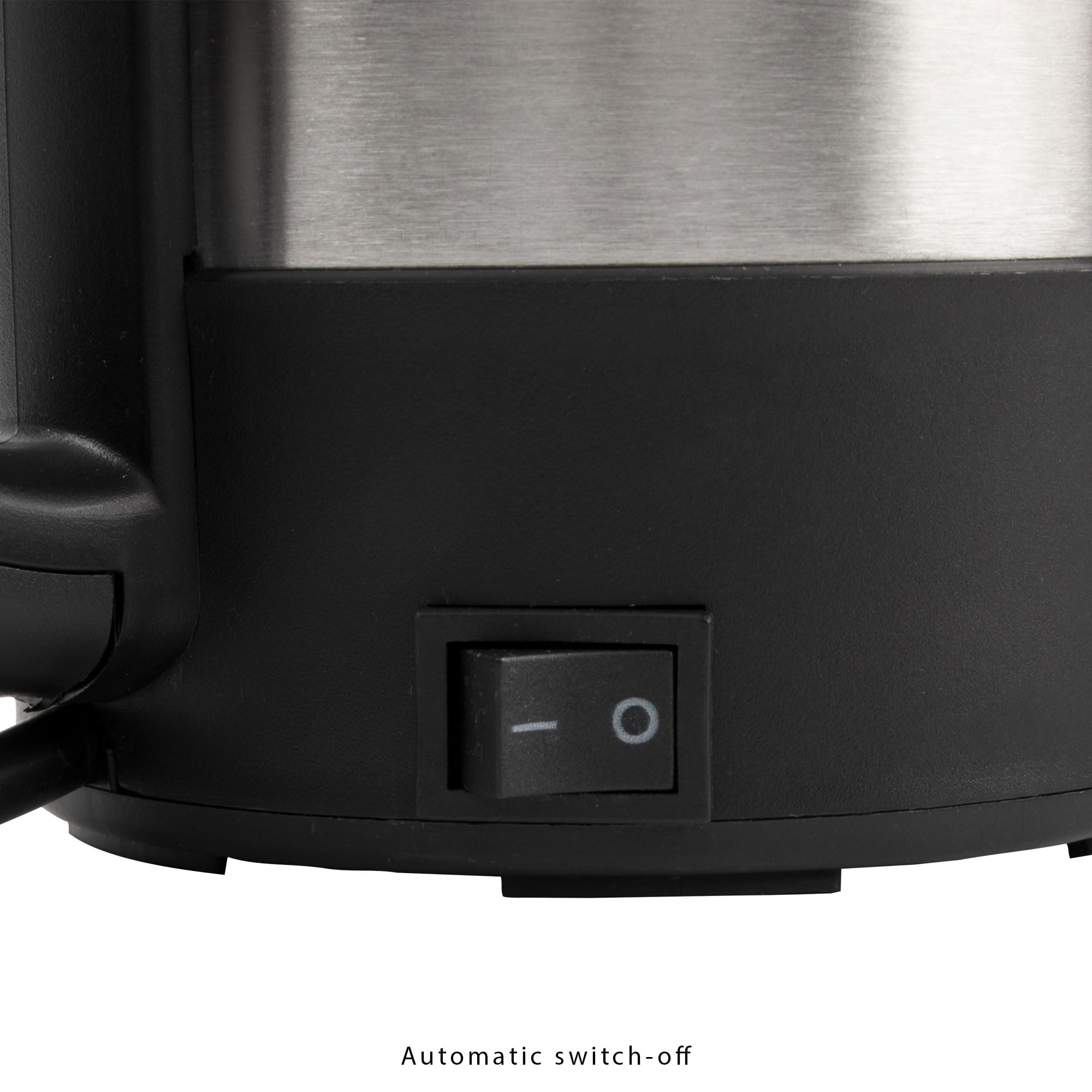 Bomann® WKR 1162 CB Compact 0.5L Travel Electric Kettle with Concealed Heating Element & 2 Cups - Stainless Steel Mini Kettle for Office, Dorm, Camping & Hotel Use