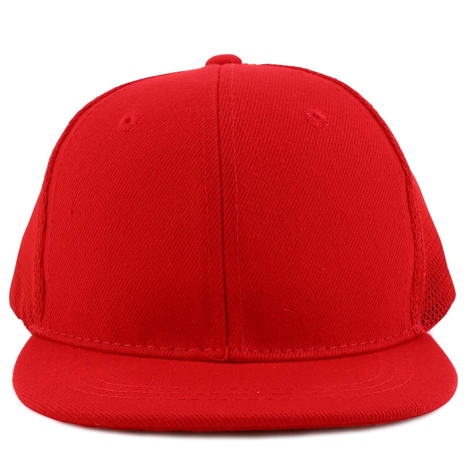 Stylish Baby & Toddler Flat Bill Mesh Cap - Trendy Structured Hat for Boys & Girls - Perfect for Outdoor Play, Beach, and Sun Protection
