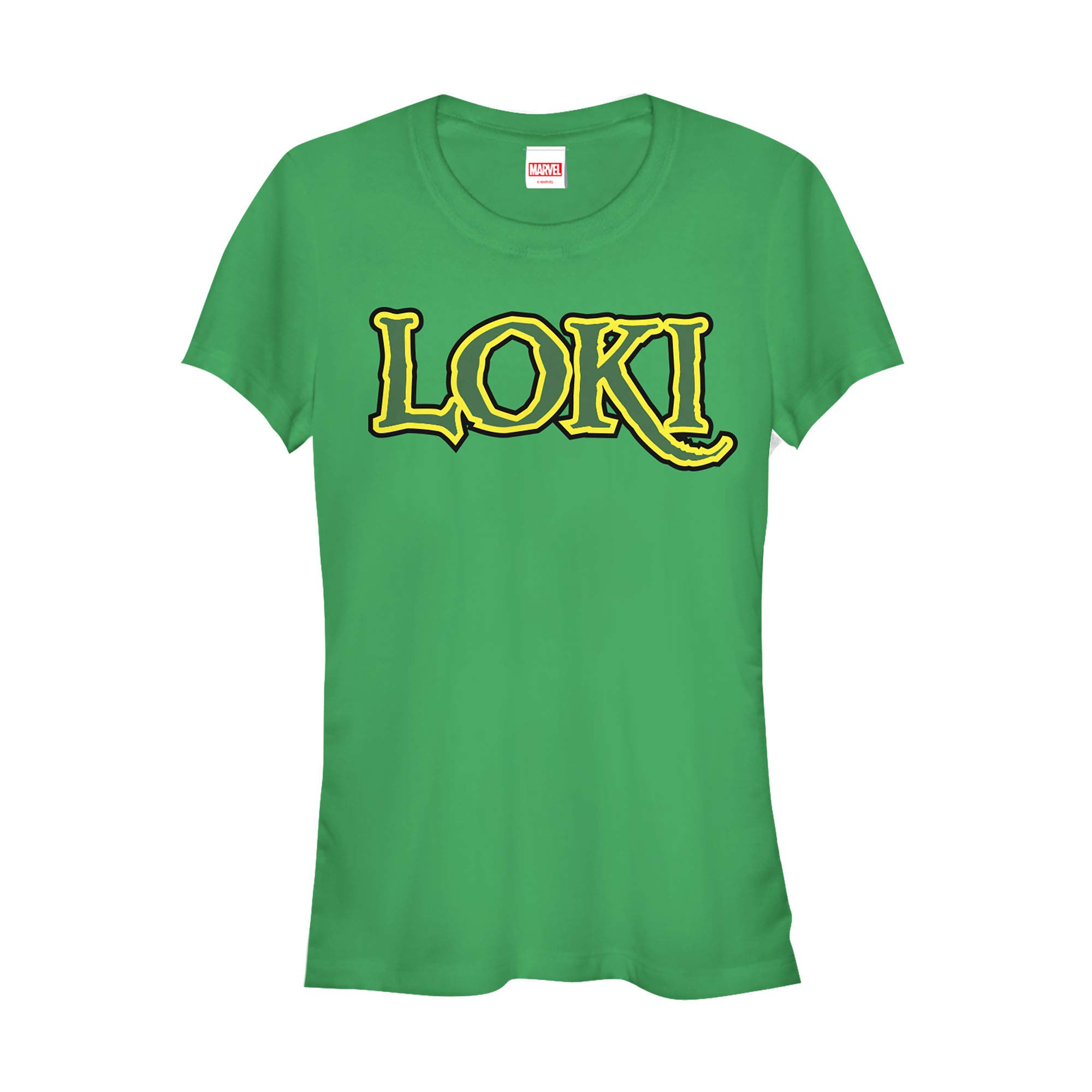 Marvel Loki Villain Logo Kids T-Shirt - Official Marvel Superhero Costume Tee for Boys & Girls | Perfect for Halloween, Cosplay & Comic Con
