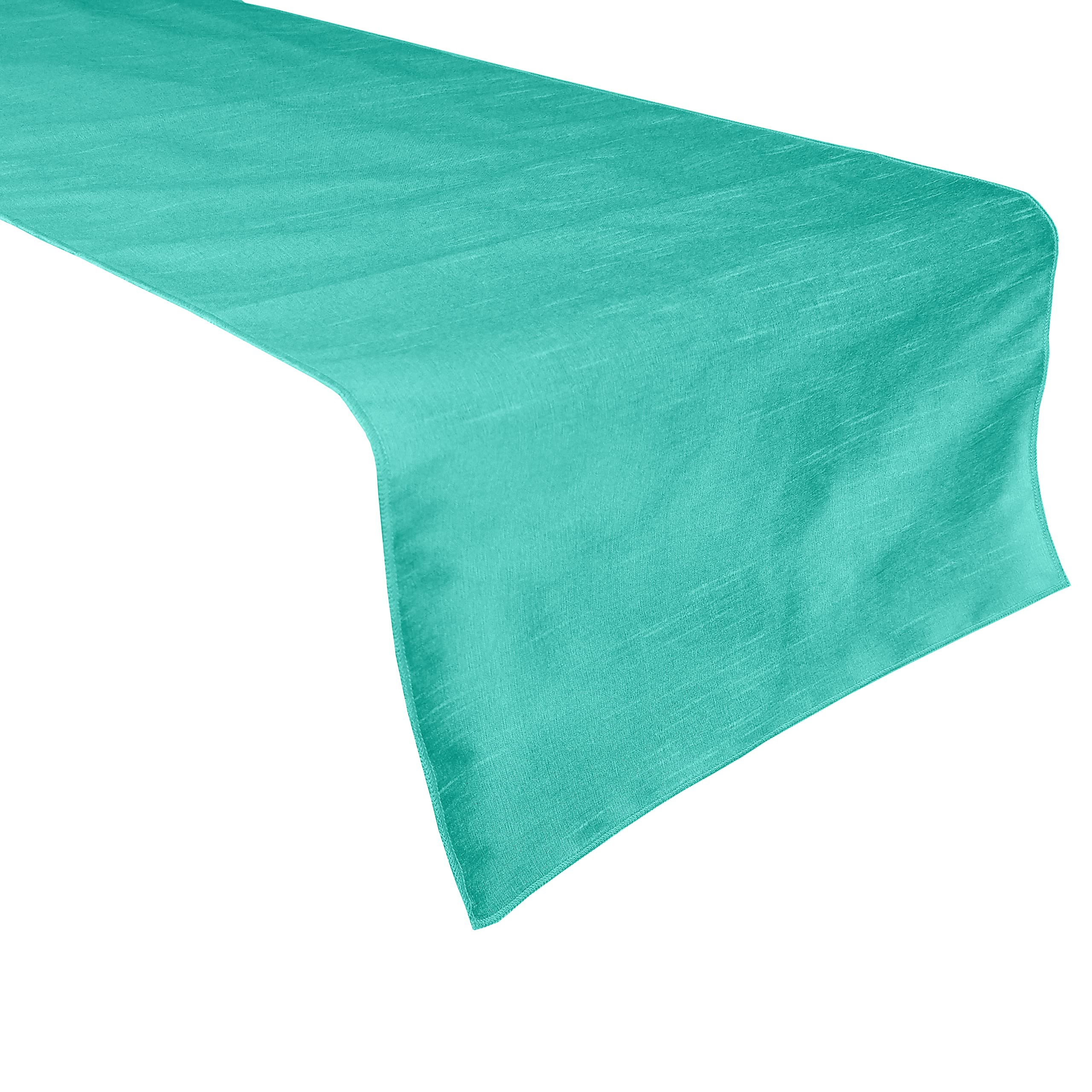 Premium Faux Silk Dupioni Table Runner - 12
