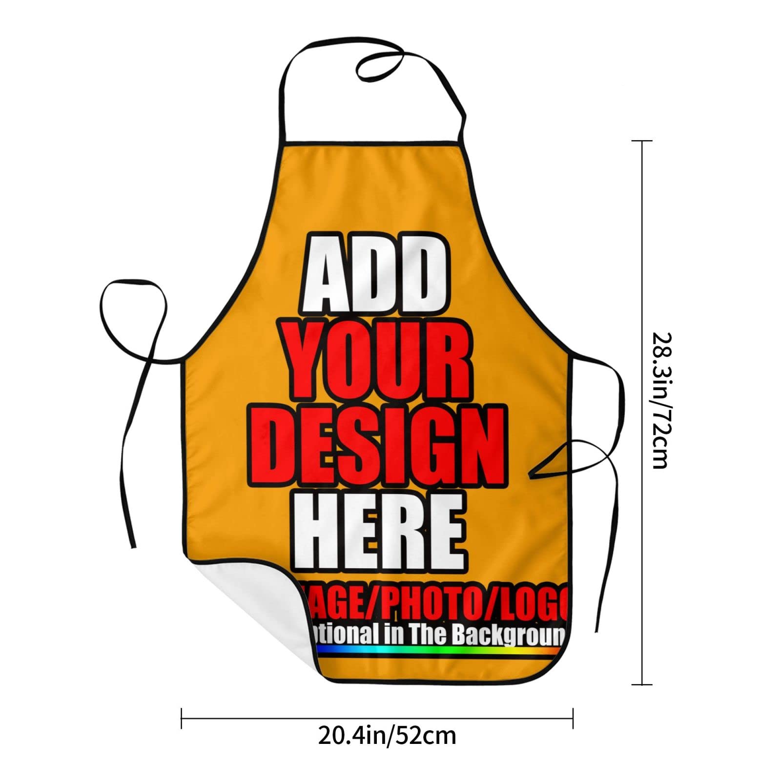 Custom Florists Aprons - Personalized Grill BBQ Apron for Supermarkets, Hotels & Beverage Stores - 20