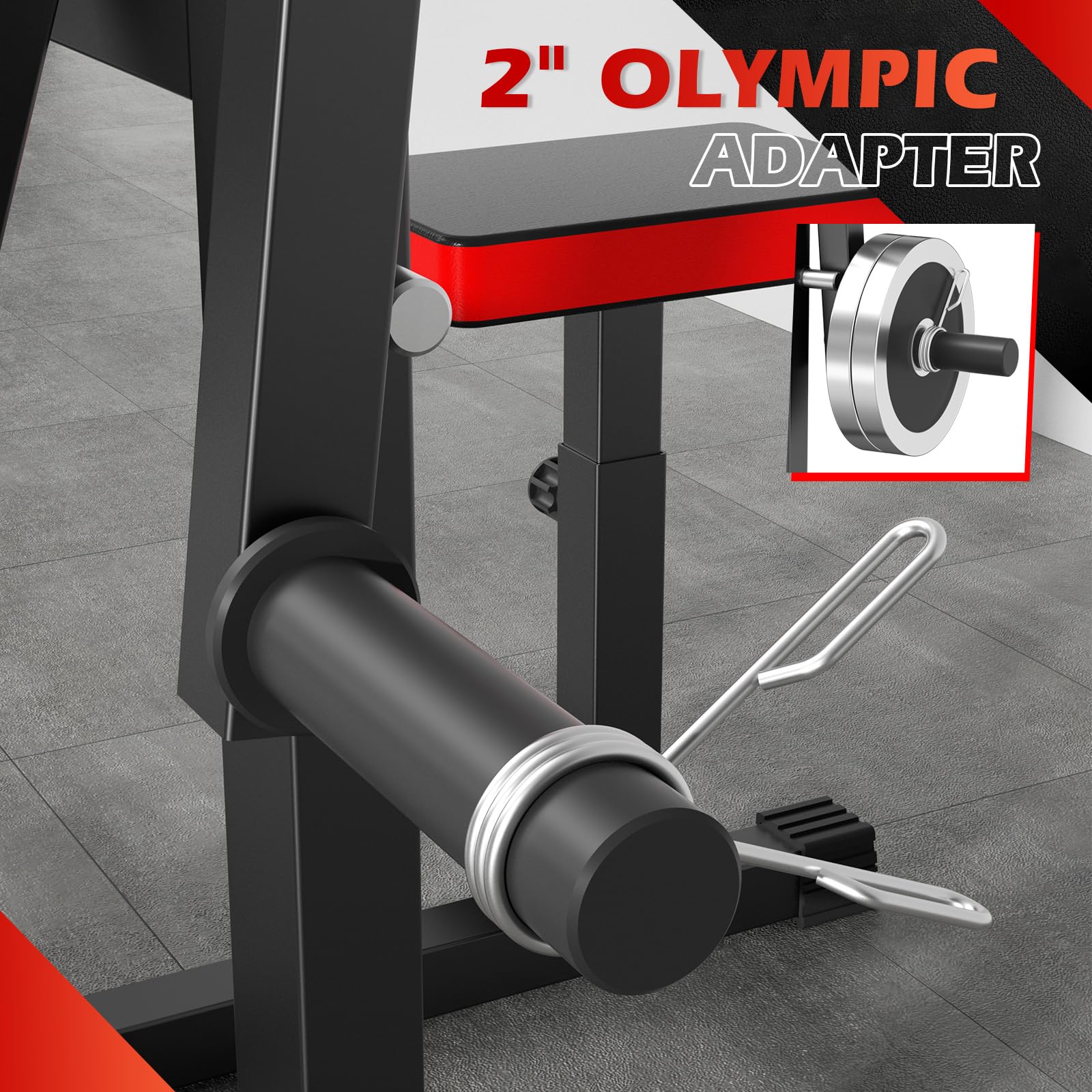 2-in-1 Bicep & Tricep Curl Machine with Adjustable Seat - Plate Loaded Preacher Curl Bench for Arm Isolation - Home Gym Strength Training Equipment for Biceps & Triceps Workouts - Perfect for Small Spaces & Full-Body Fitness Routines