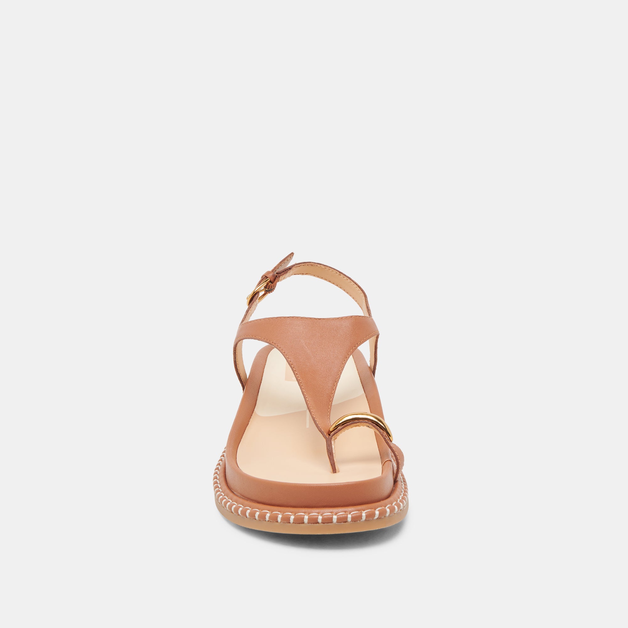 Stefan Genuine Leather Sandals for Men - Comfortable Saddle Leather Flip Flops - Perfect for Beach, Vacation & Casual Wear