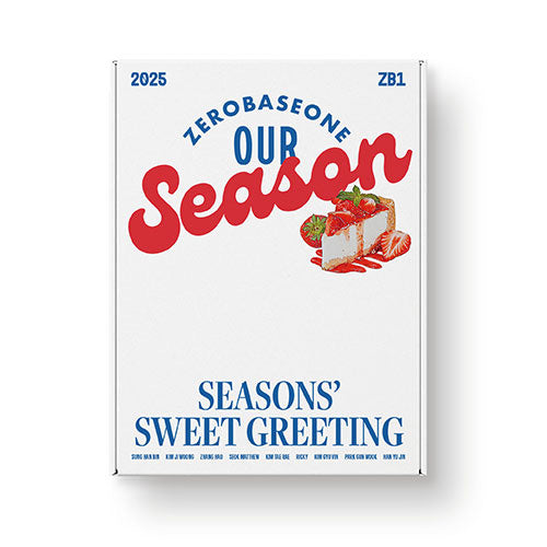 ZEROBASEONE 2025 Season's Greetings [Our Season] + Photocard Set - Kpop Merchandise for Fans, Collectors & Gift Giving