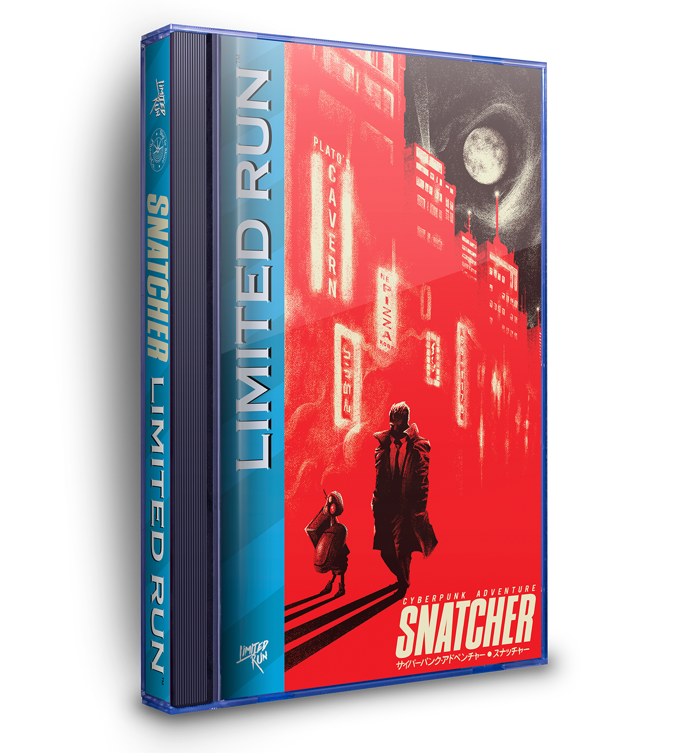 Snatcher Sega CD Game Case with Original Soundtrack - PAX Exclusive Collectible for Retro Gaming Enthusiasts - Perfect for Display and Nostalgic Gaming Sessions
