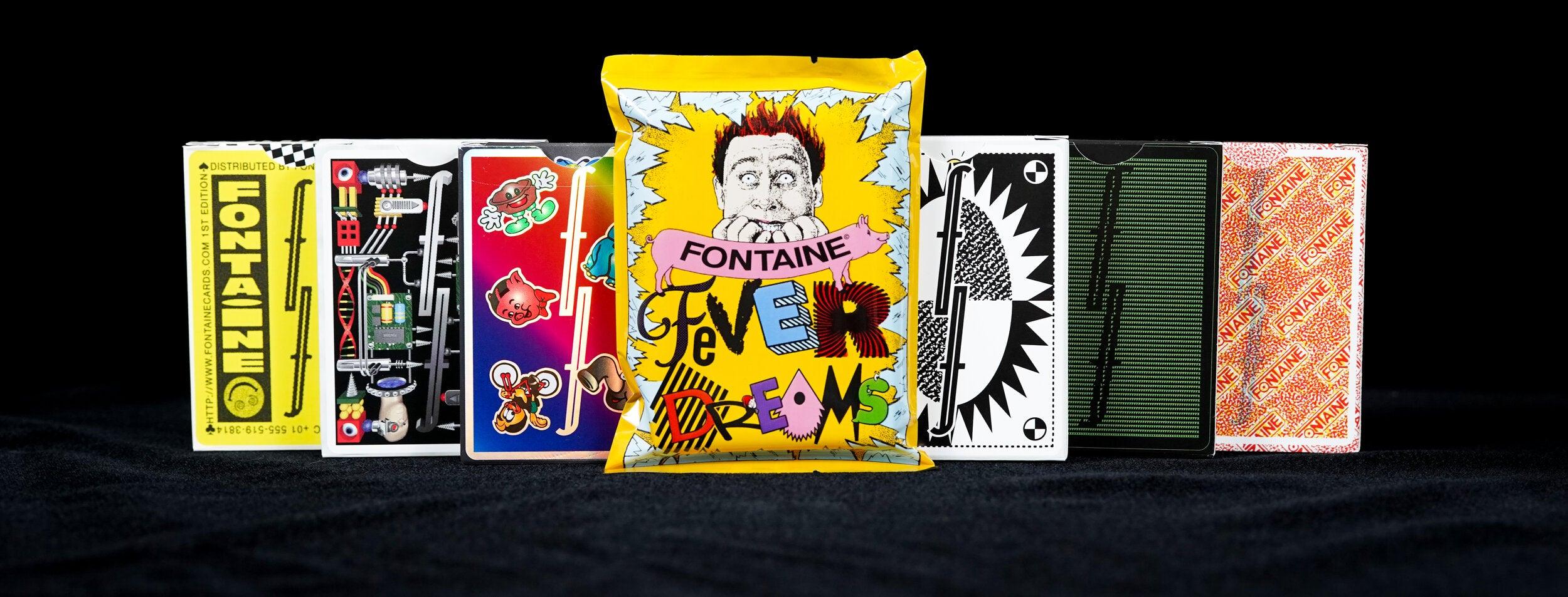 Fontaine Fever Dreams Playing Cards - Premium Collectible Deck for Cardistry, Magic & Poker | Perfect for Card Games, Gifts & Collectors