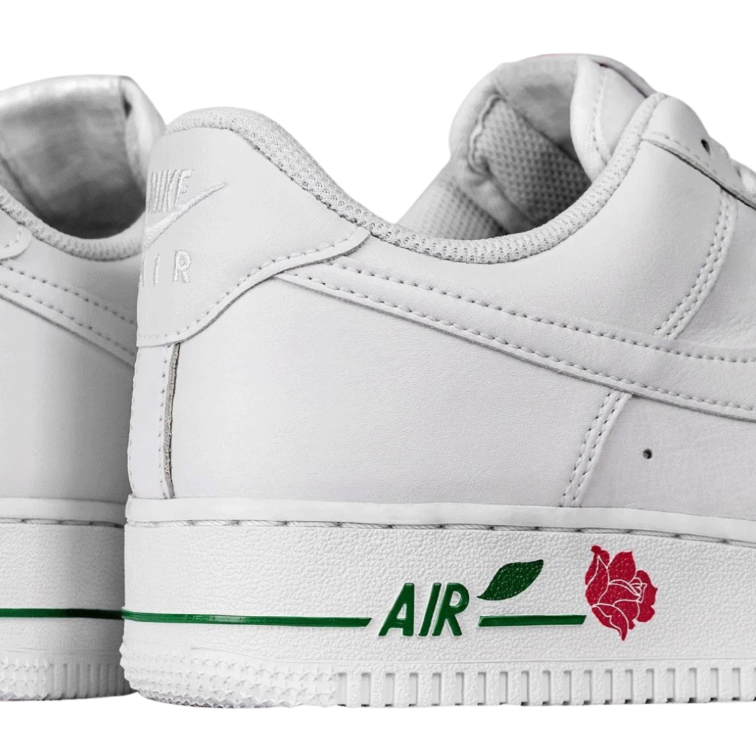Nike Air Force 1 Low '07 Women's Sneakers - Rose White Casual Shoes for Walking, Running & Streetwear Fashion
