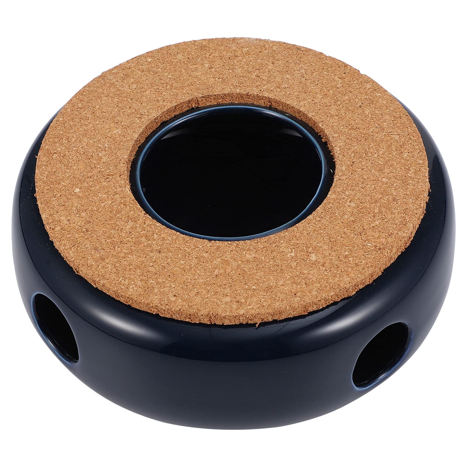 1pc Ceramic Tea Warmer Stove with Candle Holder - Portable Teapot Heater for Tea Lovers, Perfect for Home, Office, and Outdoor Tea Parties