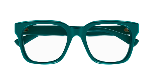 Gucci GG1176O 003 Blue Clear Square Men's Eyeglasses - Stylish Prescription Glasses for Men, UV Protection, Lightweight Frame - Perfect for Work, Driving & Everyday Fashion