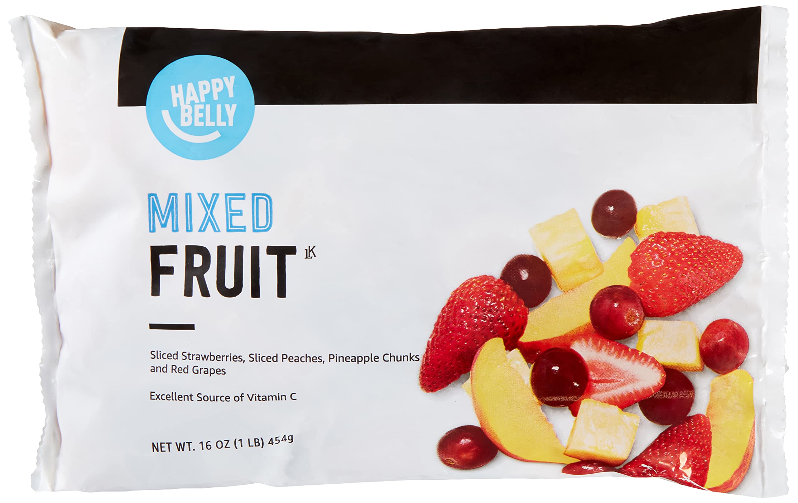 Happy Belly Mixed Fruit Snacks, 16 Oz - Dried Fruit Medley with Natural Flavors | Perfect for Lunchboxes, Hiking & Healthy On-the-Go Snacking