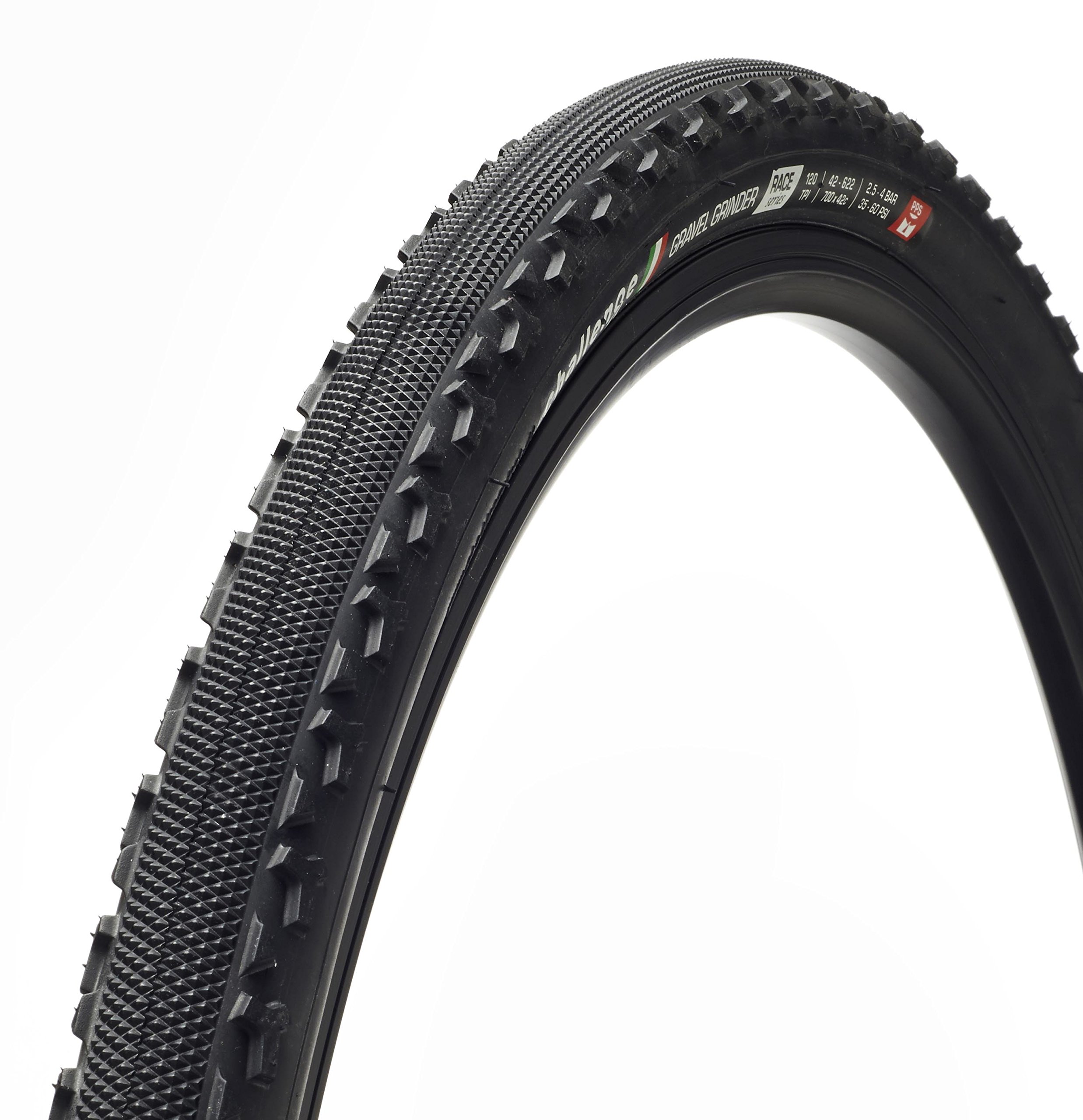 700x42C Gravel Grinder Bike Tires - Folding Clincher, Vulcanized Nylon 120TPI Black | Perfect for Challenge Races & All-Terrain Cycling Adventures
