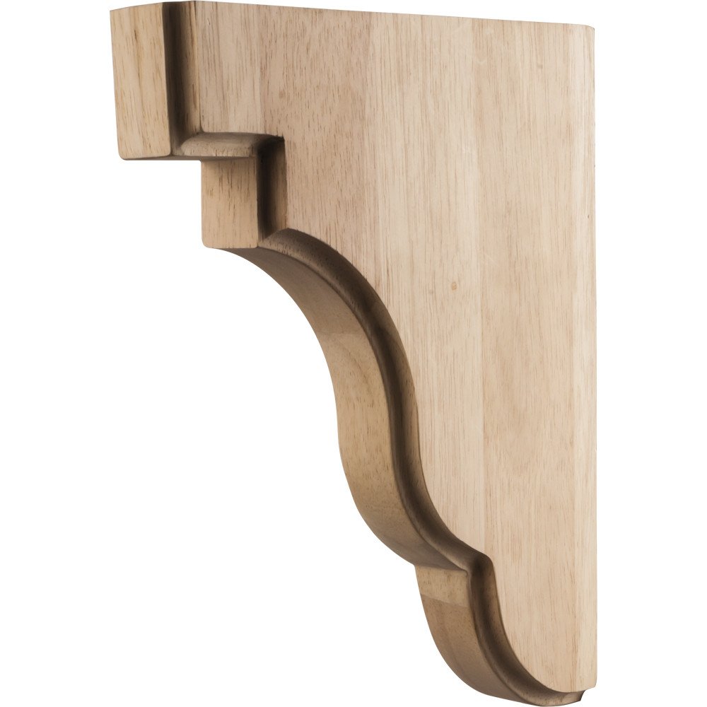 Heavy Duty Square Edge Bar Bracket - Sturdy Metal Shelf Bracket for Floating Shelves, Wall Mounted Shelving & DIY Home Decor Projects - Perfect for Living Room, Bedroom, Kitchen & Office Organization