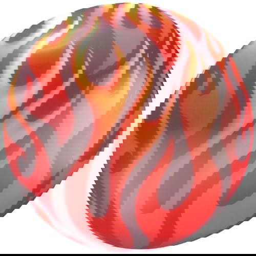 Brunswick Flame Skull Viz-A-Ball Bowling Ball - High Performance for Strikes & Spares | Perfect for League Play & Tournaments